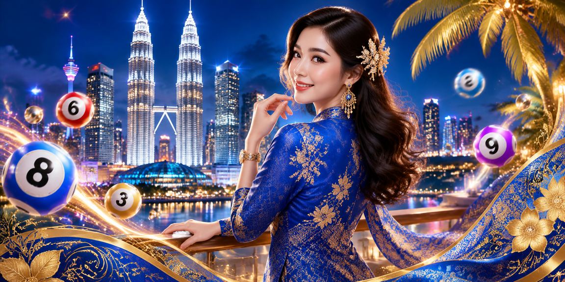 Pemain slot wanita berbaju kurung di Kuala Lumpur menikmati permainan slot dalam talian regal33